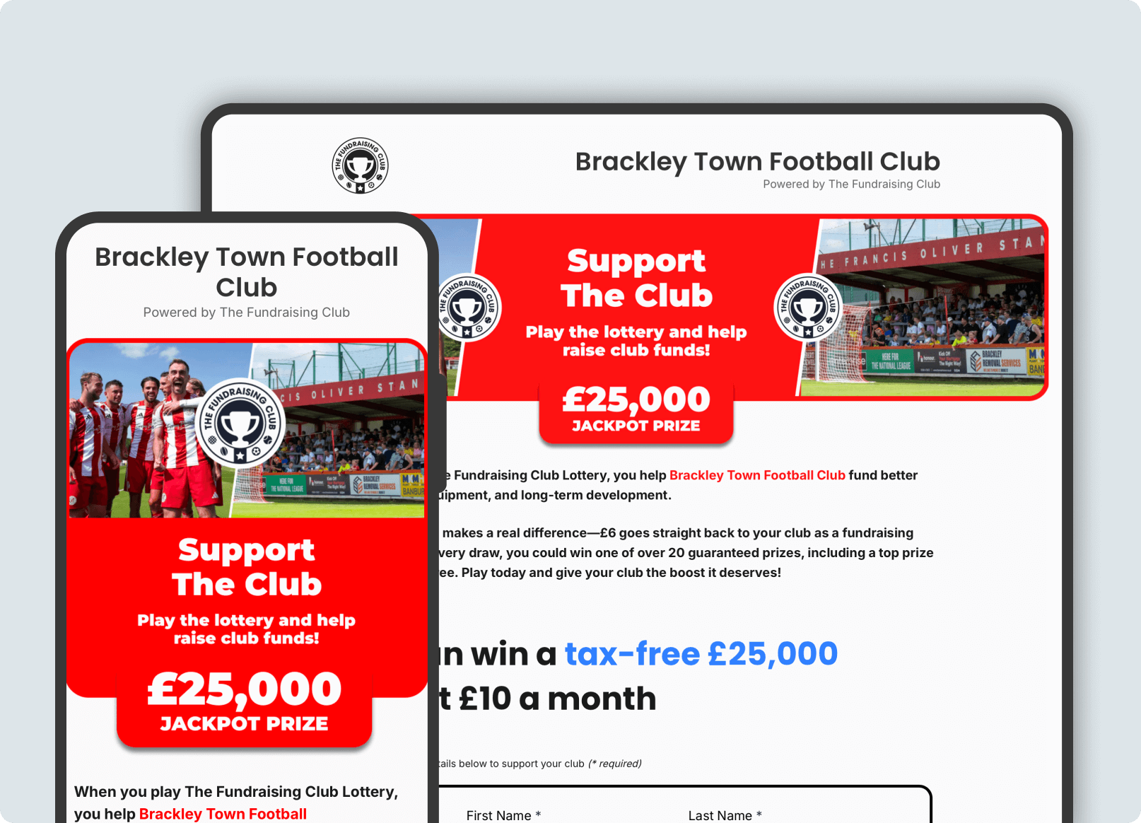 Lottery integration showcase