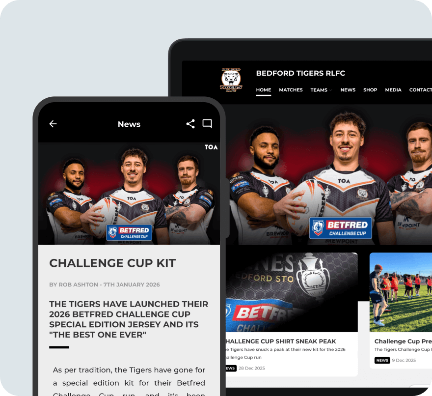 Pitchero platform showcase for rugby league clubs